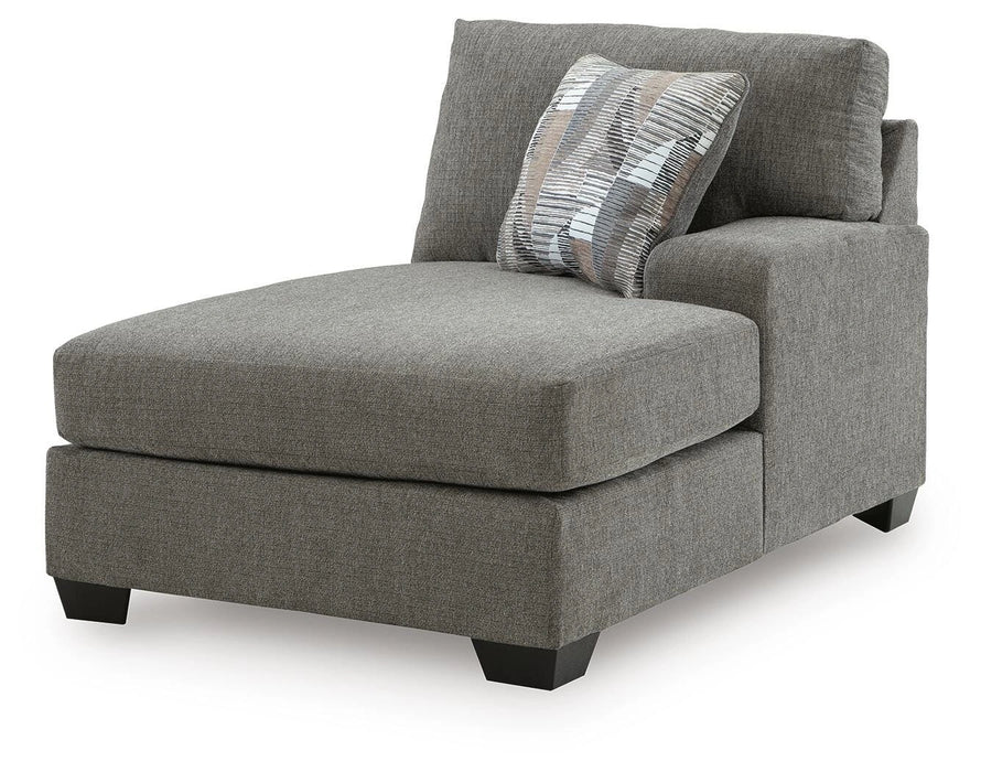 Newellen Sleeper Sectional with Chaise - Massey's Furniture Barn (Watertown, NY) 