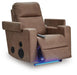 Flinlock Power Glider Recliner with Audio System - Massey's Furniture Barn (Watertown, NY) 