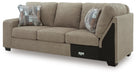 Newellen Sectional with Chaise - Massey's Furniture Barn (Watertown, NY) 