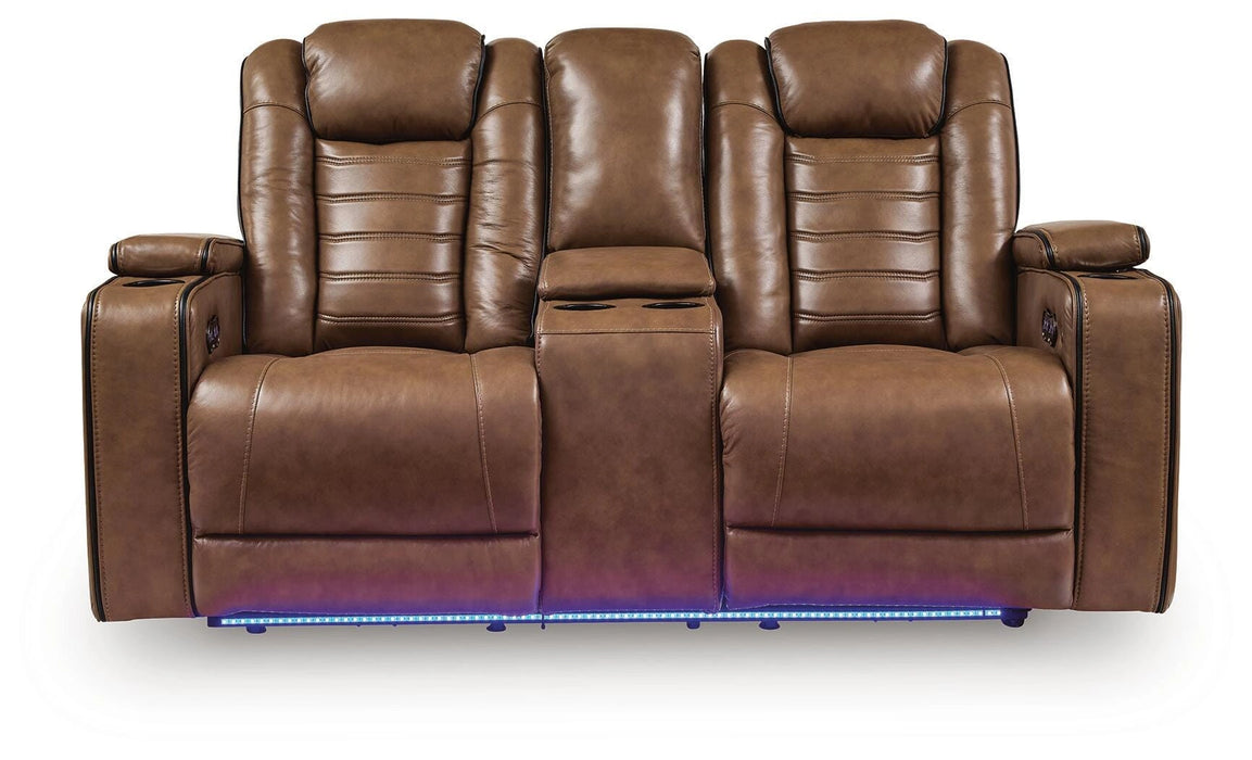 Metro Oasis Power Reclining Loveseat with Console