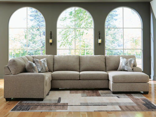 Newellen Sleeper Sectional with Chaise - Massey's Furniture Barn (Watertown, NY) 