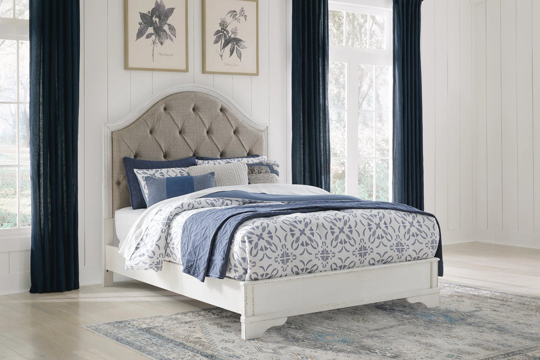 Blendon Queen Upholstered Bed - Massey's Furniture Barn (Watertown, NY) 