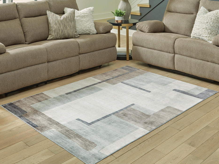 Larkport Washable Area Rug - Massey's Furniture Barn (Watertown, NY) 
