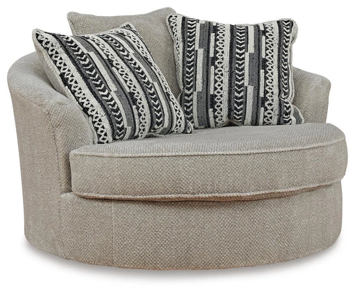 Calnita Oversized Swivel Accent Chair - Massey's Furniture Barn (Watertown, NY) 