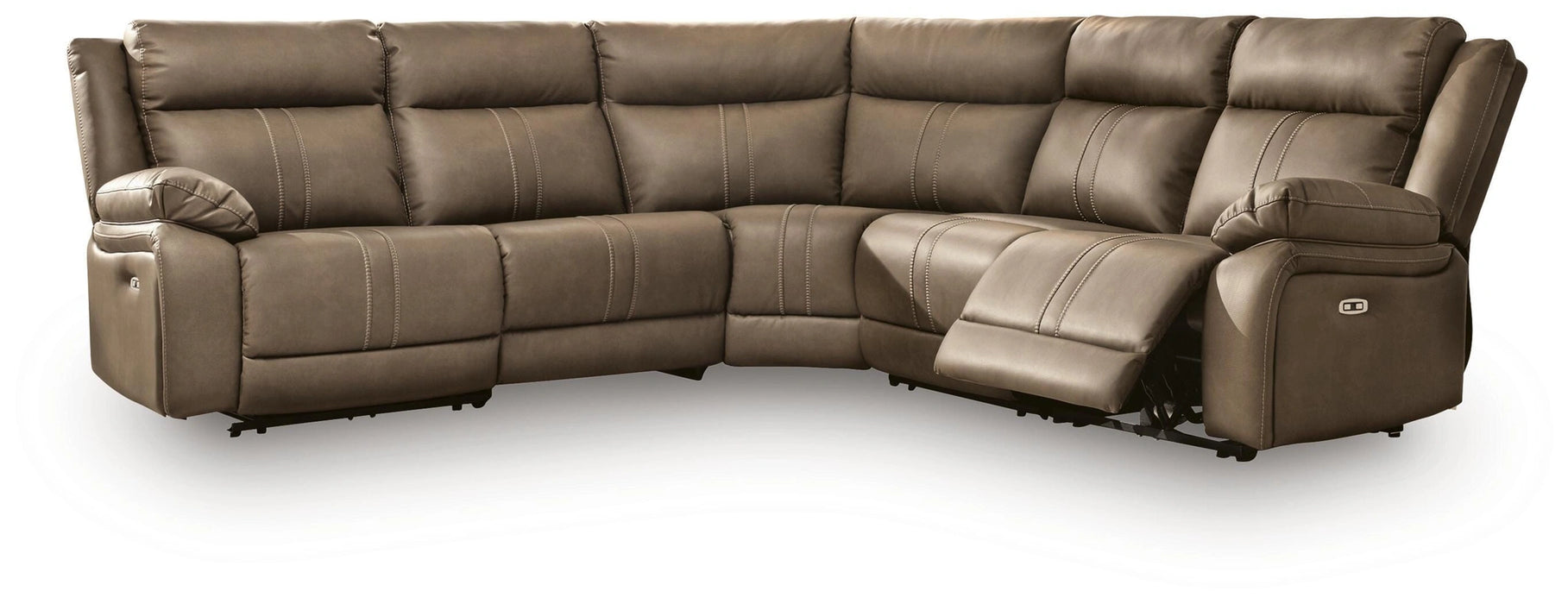 Max-Media Power Reclining Sectional