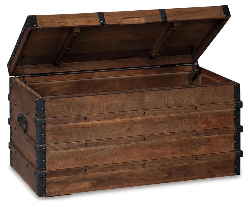 Kettleby Storage Trunk - Massey's Furniture Barn (Watertown, NY) 