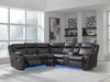 Perarrygin Reclining Sectional - Massey's Furniture Barn (Watertown, NY) 