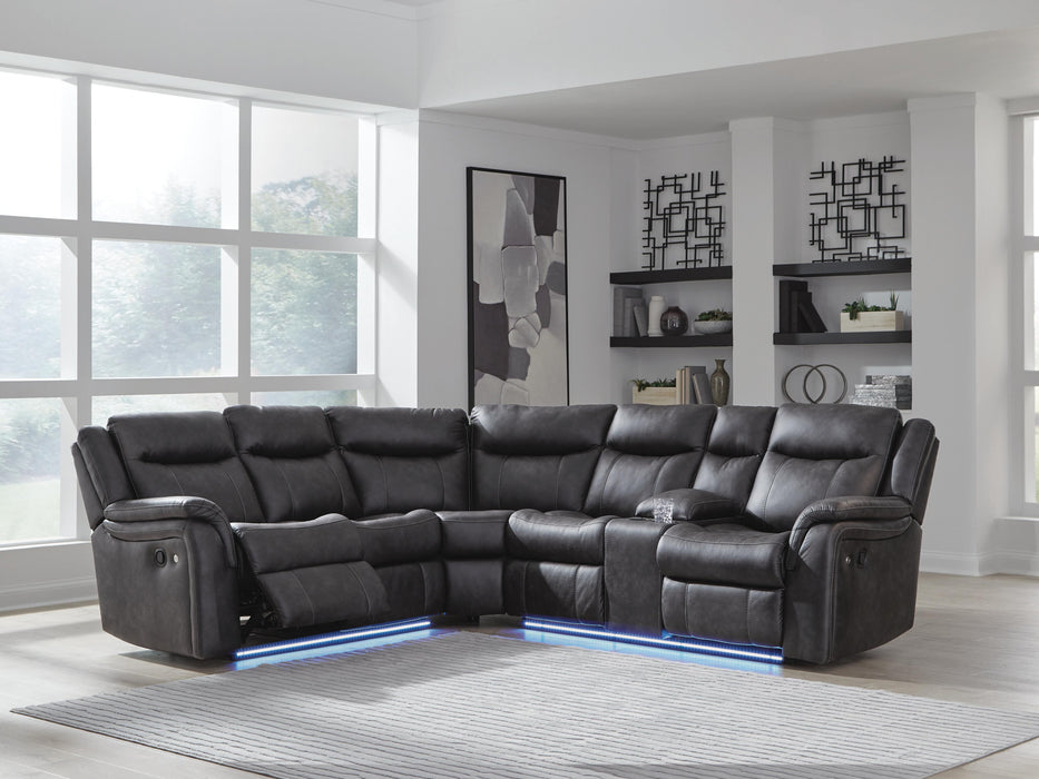 Perarrygin Reclining Sectional - Massey's Furniture Barn (Watertown, NY) 