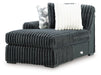 Midnight-Madness Sectional with Chaise - Massey's Furniture Barn (Watertown, NY) 