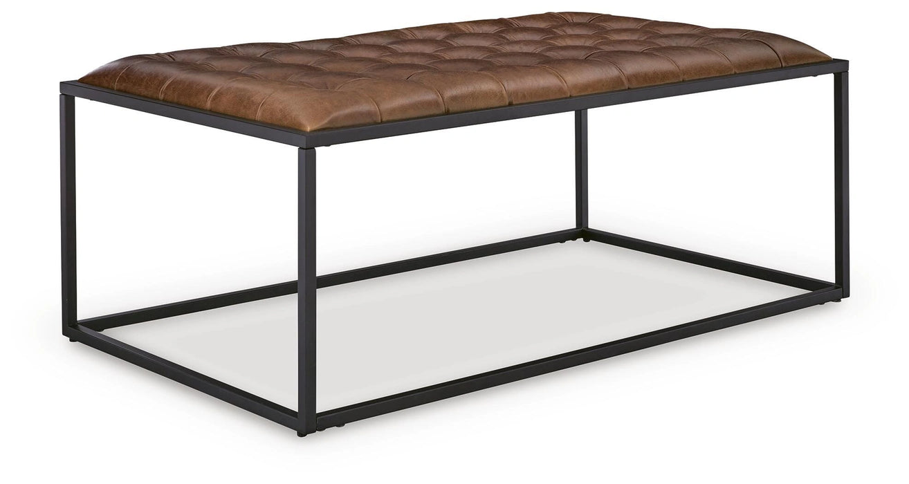 Junsor Coffee Table Ottoman - Massey's Furniture Barn (Watertown, NY) 