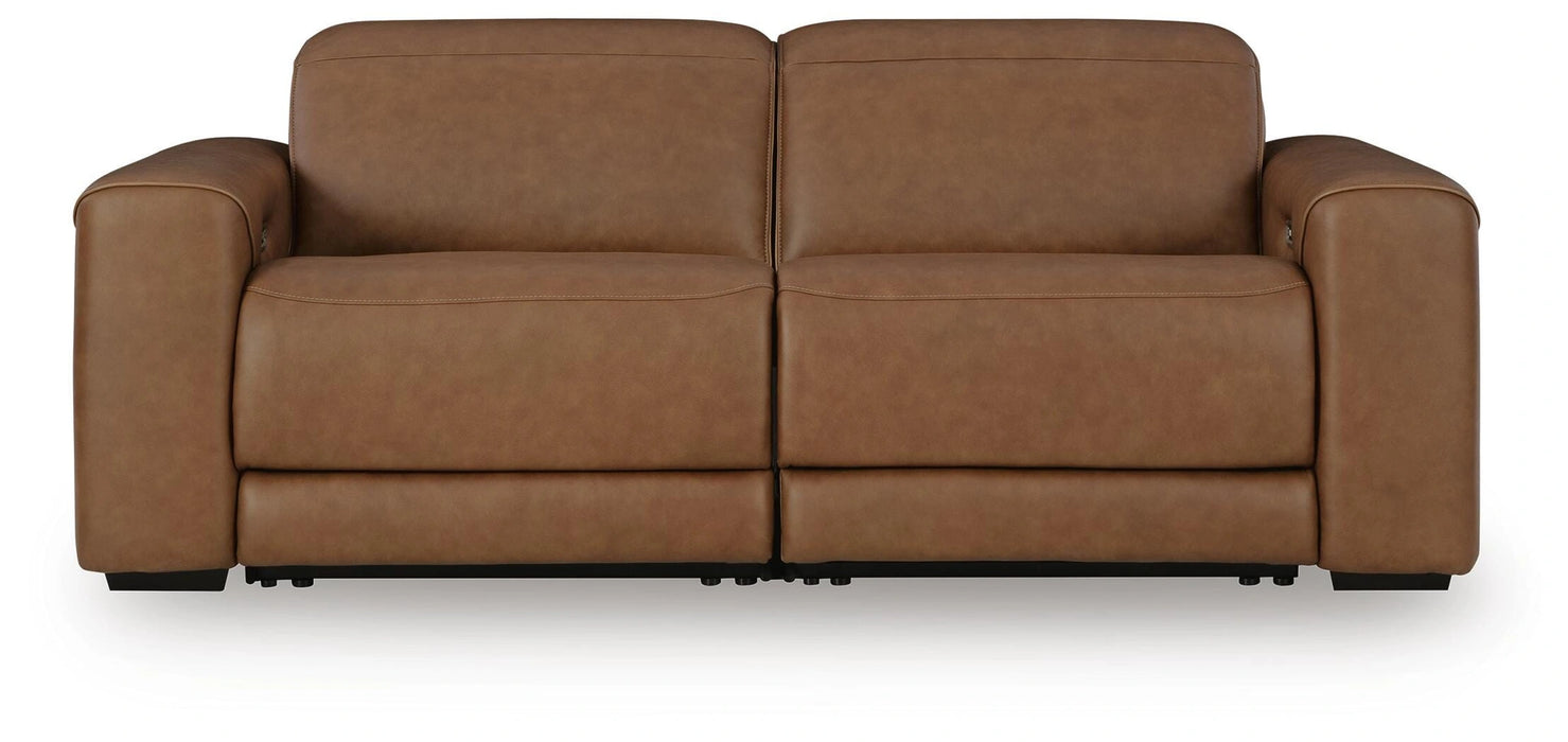 Rally-Up Power Reclining Sectional Loveseat - Massey's Furniture Barn (Watertown, NY) 