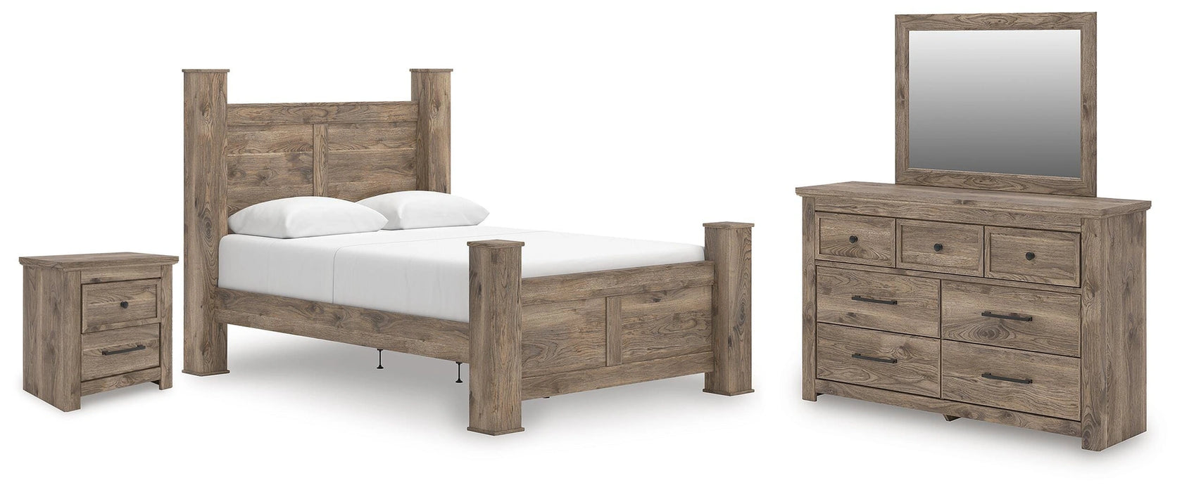 Rusticott Bedroom Set - Massey's Furniture Barn (Watertown, NY) 