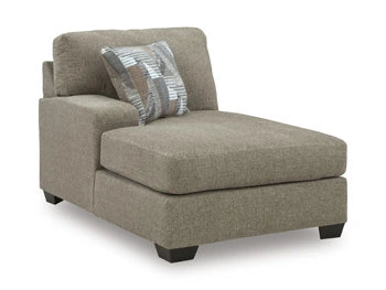 Newellen Sectional with Double Chaise - Massey's Furniture Barn (Watertown, NY) 