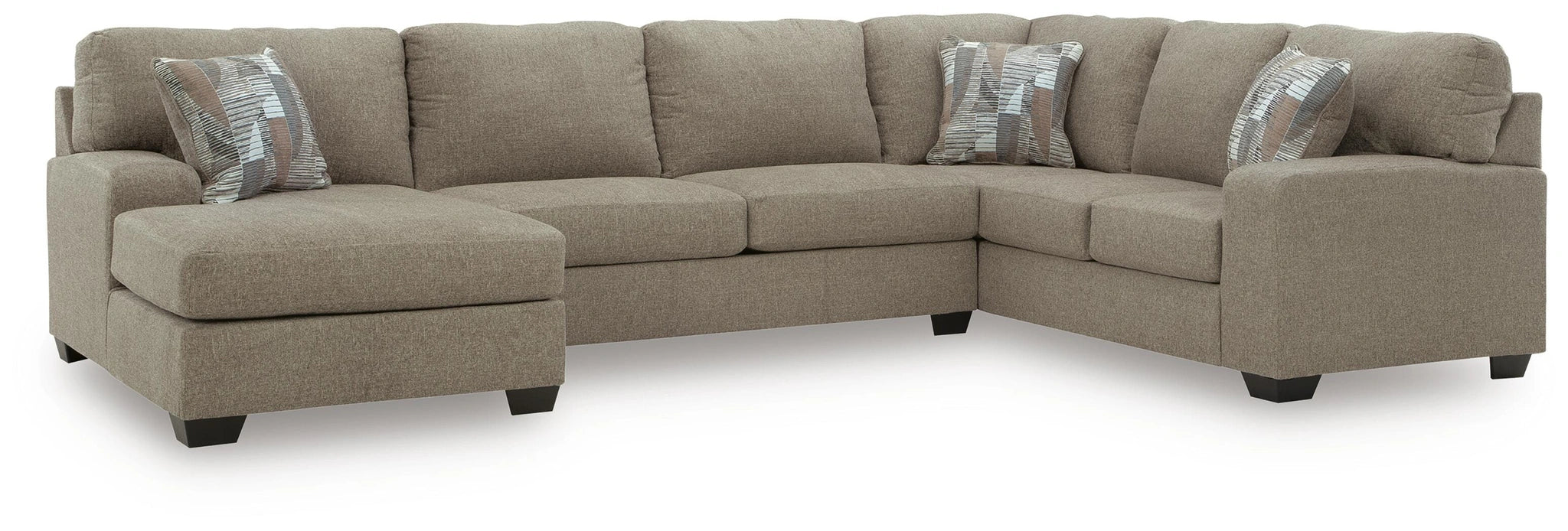 Newellen Sectional with Chaise - Massey's Furniture Barn (Watertown, NY) 
