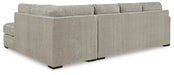 Calnita Sectional with Chaise - Massey's Furniture Barn (Watertown, NY) 
