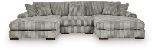 Lindyn Sectional with Double Chaise - Massey's Furniture Barn (Watertown, NY) 