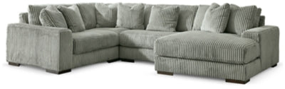 Lindyn Sectional with Chaise - Massey's Furniture Barn (Watertown, NY) 