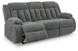 Greely Bend Power Reclining Sofa with Drop Down Table - Massey's Furniture Barn (Watertown, NY) 