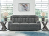Greely Bend Power Reclining Sofa with Drop Down Table - Massey's Furniture Barn (Watertown, NY) 