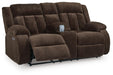 Greely Bend Power Reclining Loveseat with Console - Massey's Furniture Barn (Watertown, NY) 