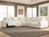 Caldriss Power Reclining Sectional - Massey's Furniture Barn (Watertown, NY) 