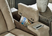 Next-Gen DuraPella Power Reclining Loveseat with Console - Massey's Furniture Barn (Watertown, NY) 