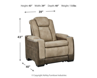 Next-Gen DuraPella Power Recliner - Massey's Furniture Barn (Watertown, NY) 