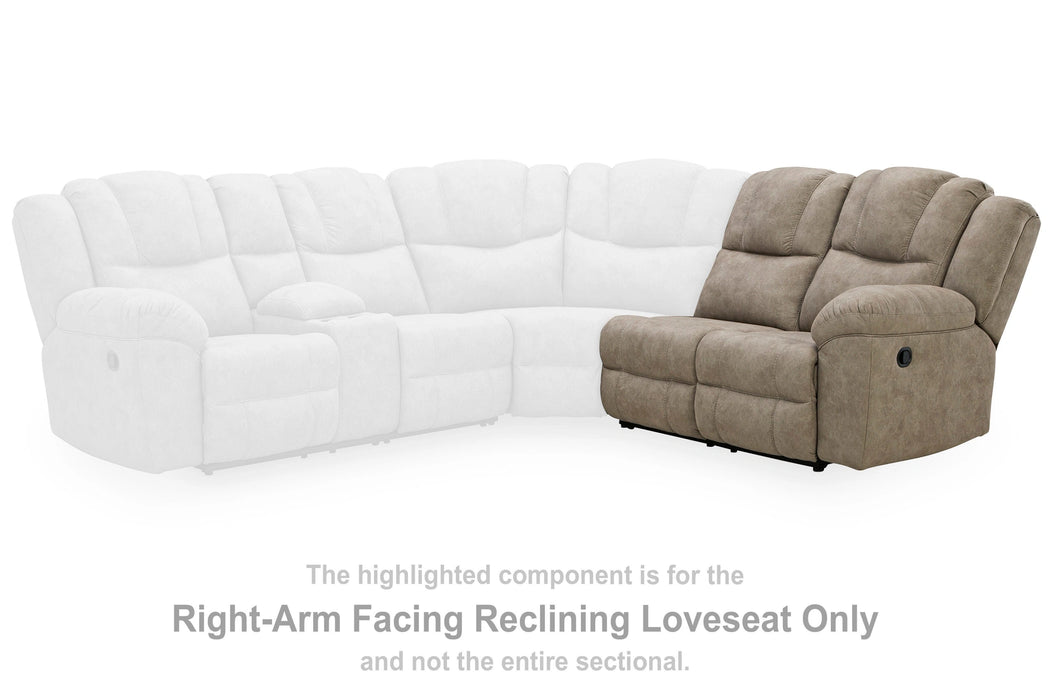 Ravenswaye Reclining Sectional - Massey's Furniture Barn (Watertown, NY) 