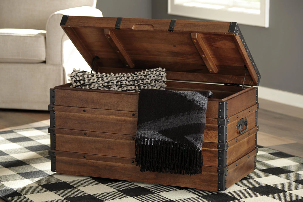 Kettleby Storage Trunk - Massey's Furniture Barn (Watertown, NY) 