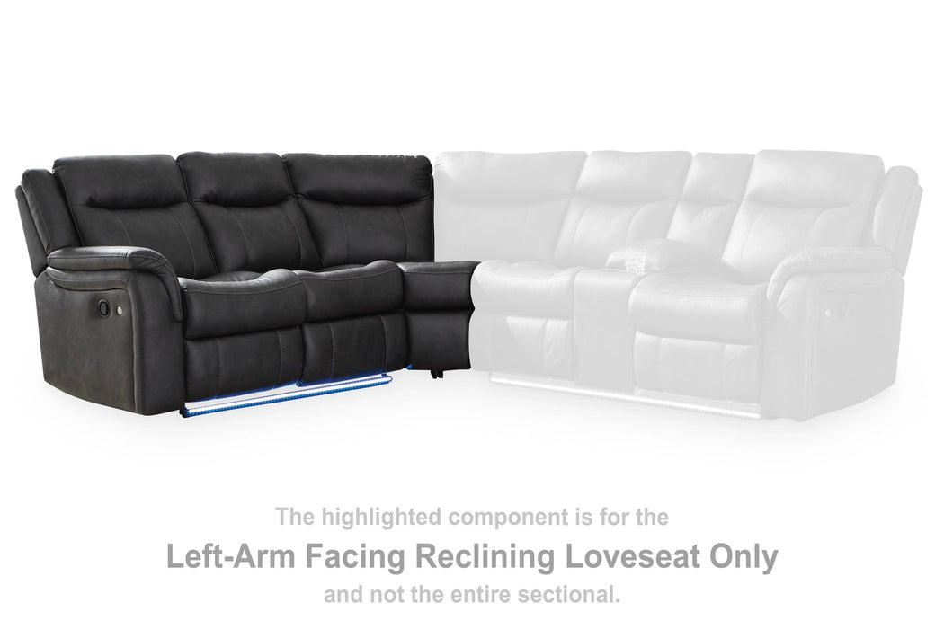 Perarrygin Reclining Sectional - Massey's Furniture Barn (Watertown, NY) 