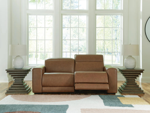 Rally-Up Power Reclining Sectional Loveseat - Massey's Furniture Barn (Watertown, NY) 