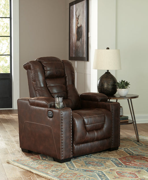 Owner's Box Power Recliner - Massey's Furniture Barn (Watertown, NY) 
