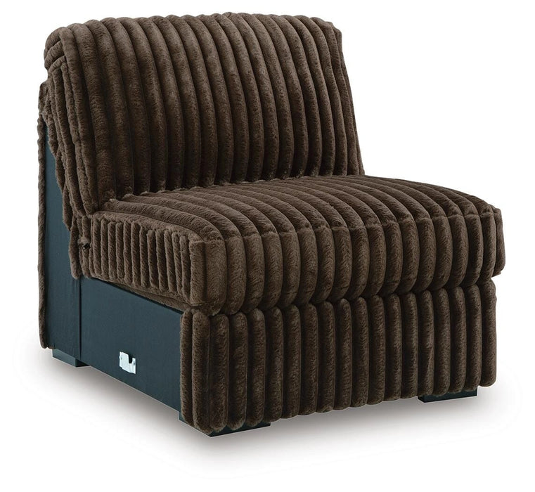 Midnight-Madness Sectional with Chaise - Massey's Furniture Barn (Watertown, NY) 