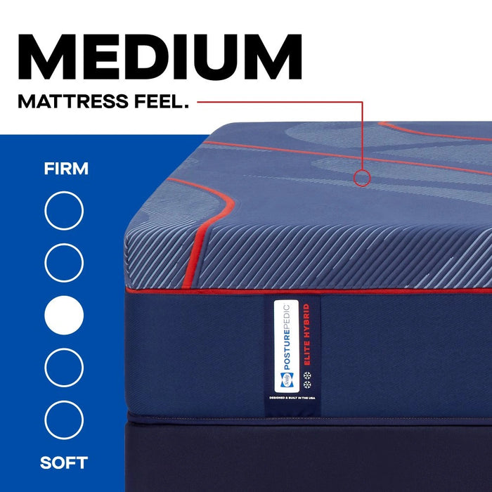 Sealy High Point II Hybrid Mattress - Massey's Furniture Barn (Watertown, NY) 