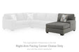 Newellen Sleeper Sectional with Chaise - Massey's Furniture Barn (Watertown, NY) 