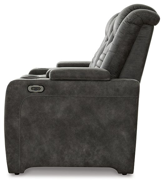 Soundcheck Power Reclining Loveseat with Console