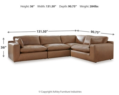 Emilia Sectional - Massey's Furniture Barn (Watertown, NY) 