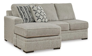 Calnita Sectional with Chaise - Massey's Furniture Barn (Watertown, NY) 