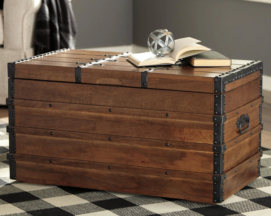 Kettleby Storage Trunk - Massey's Furniture Barn (Watertown, NY) 