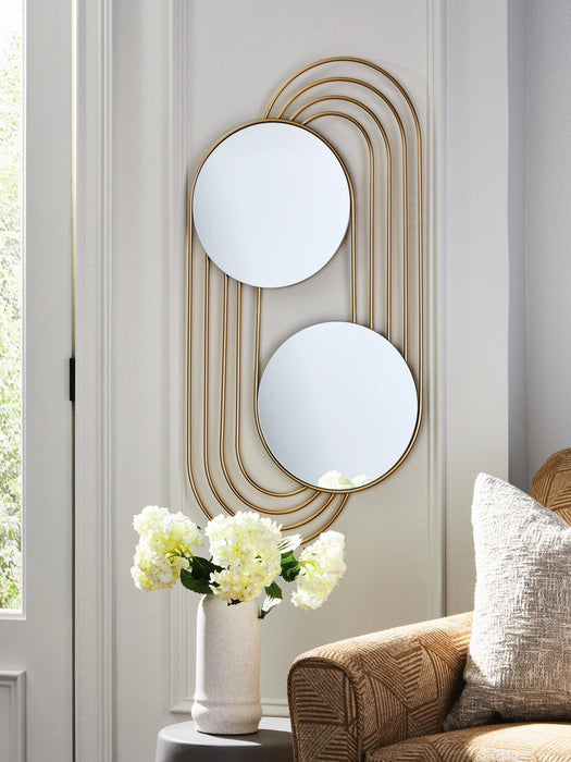 Warrenley Accent Mirror - Massey's Furniture Barn (Watertown, NY) 