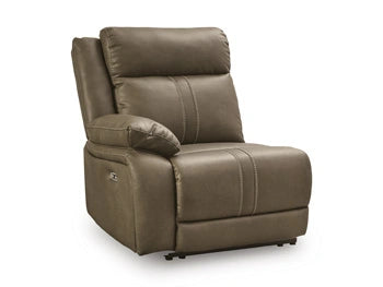 Max-Media Power Reclining Sectional Loveseat - Massey's Furniture Barn (Watertown, NY) 