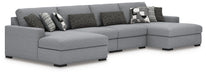 Bealton Sectional with Double Chaise - Massey's Furniture Barn (Watertown, NY) 