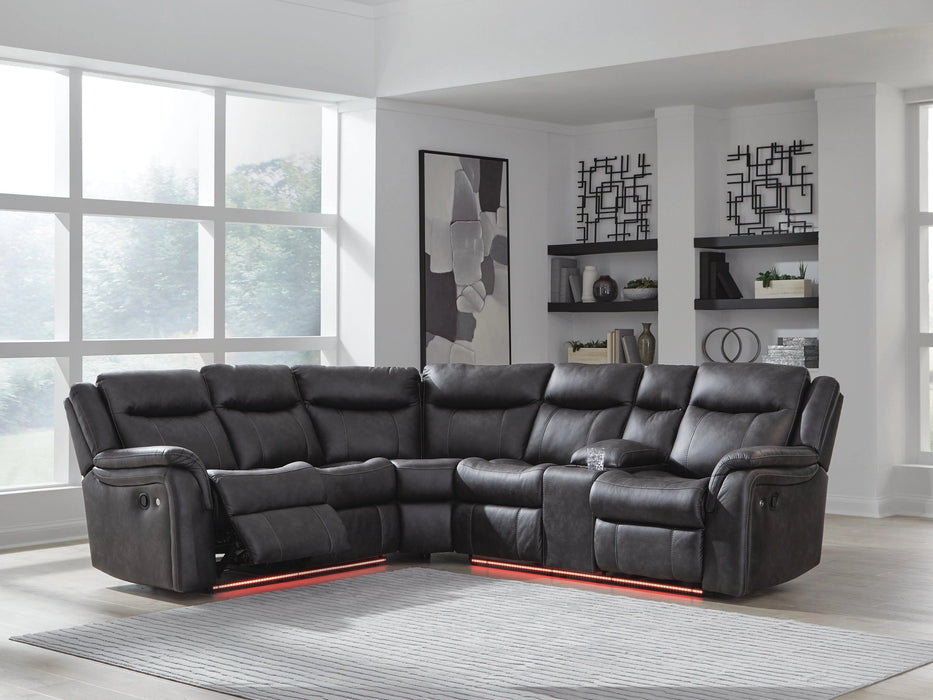 Perarrygin Reclining Sectional - Massey's Furniture Barn (Watertown, NY) 