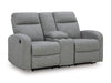 Moreau Place Reclining Loveseat with Console - Massey's Furniture Barn (Watertown, NY) 
