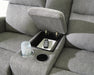 Moreau Place Reclining Loveseat with Console - Massey's Furniture Barn (Watertown, NY) 
