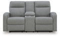 Moreau Place Reclining Loveseat with Console - Massey's Furniture Barn (Watertown, NY) 