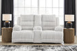 Technique Power Reclining Loveseat with Console - Massey's Furniture Barn (Watertown, NY) 