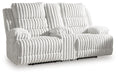 Technique Power Reclining Loveseat with Console - Massey's Furniture Barn (Watertown, NY) 
