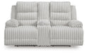 Technique Power Reclining Loveseat with Console - Massey's Furniture Barn (Watertown, NY) 