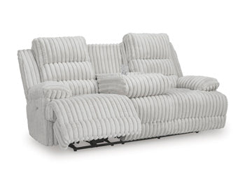 Technique Power Reclining Sofa with Drop Down Table - Massey's Furniture Barn (Watertown, NY) 